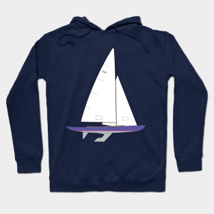 International 210 Sailboat Hoodie